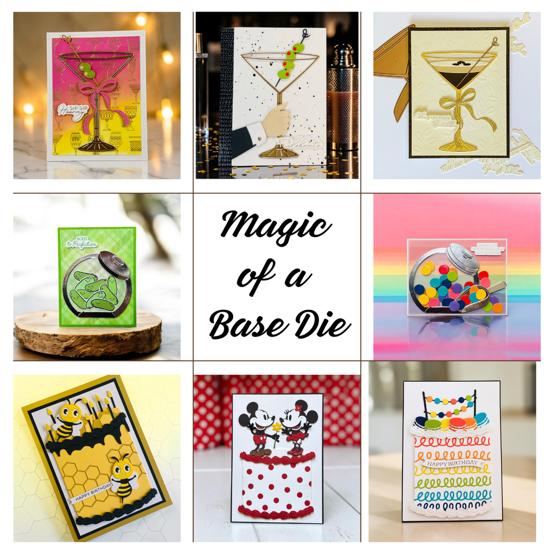How to Get More Than One Card Design From a Single Die