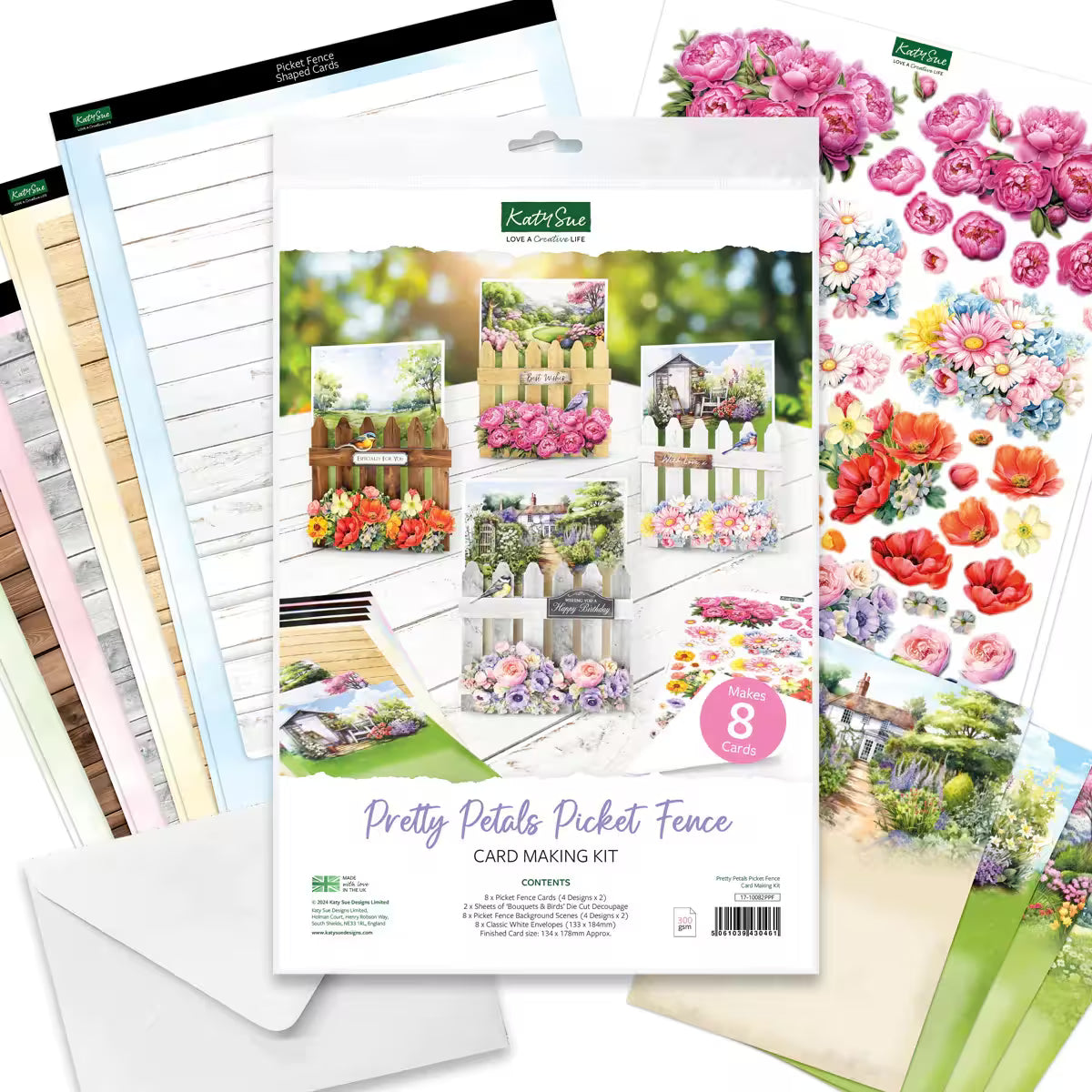 Katy Sue Picket Fence Cards