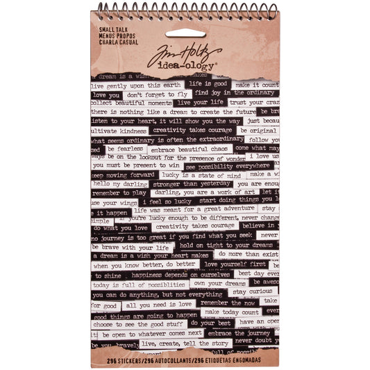 Idea-Ology Small Talk Sticker Book