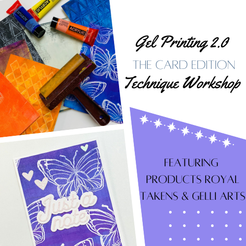 Gel Printing 2.0 The Card Edition