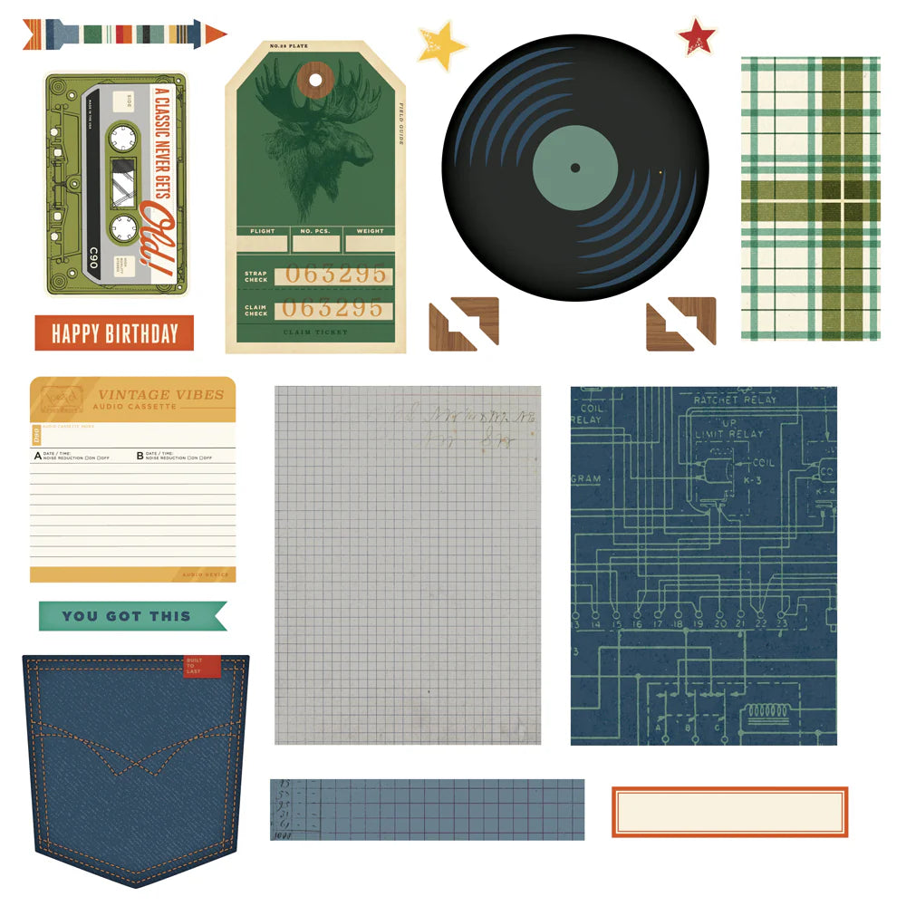 Simple Stories Rustic Legend Simple Cards Card Kit