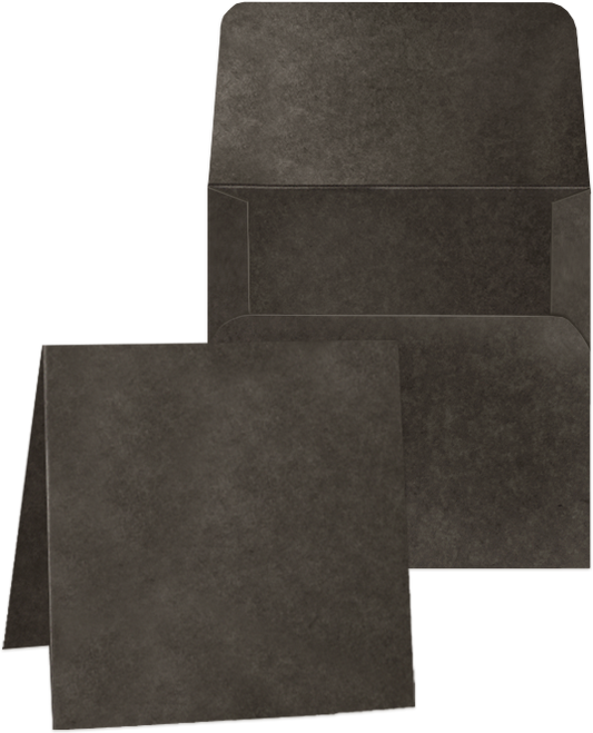 Graphic 45 square black card and envelope