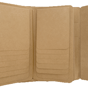 kraft folio journal album by Graphic 45 waterfall