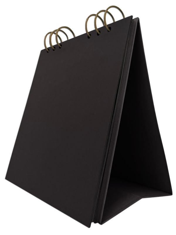 Graphic 45 8×8 Easel Art Album — Black