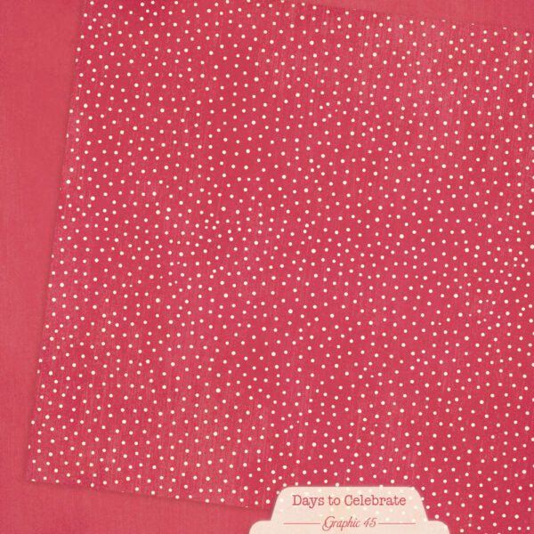 Graphic 45 Days to Celebrate 12x12 Patterns & Solids Pack
