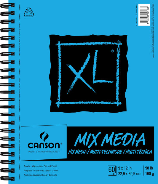 Canson 9x12 Mixed Media Pad