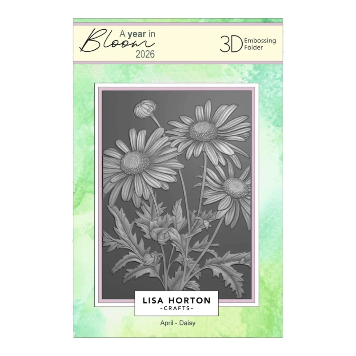 Lisa Horton Crafts A Year In Bloom Embossing Folder Collection - 2026