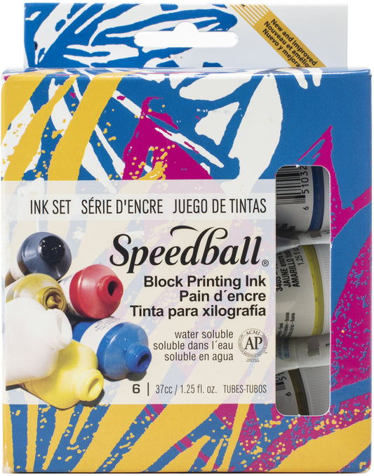 Speedball Block Ink Set