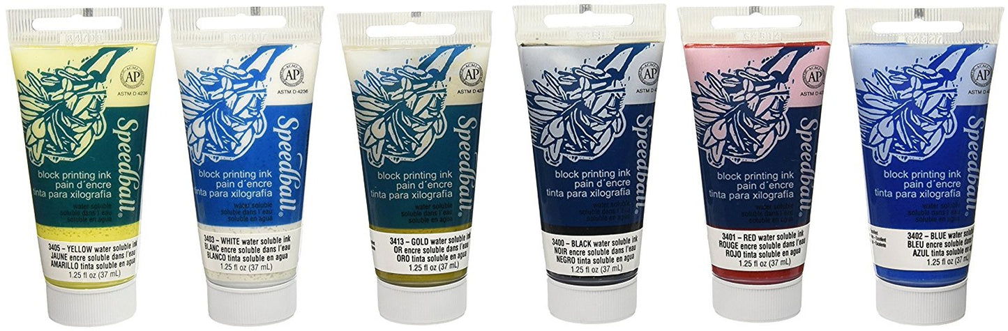 Speedball Block Ink Set
