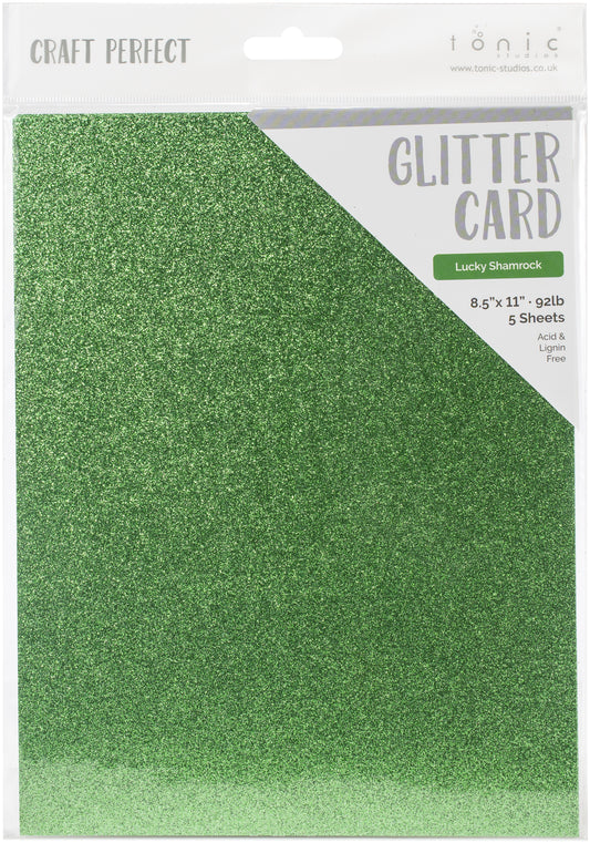 Craft Perfect Glitter Cardstock