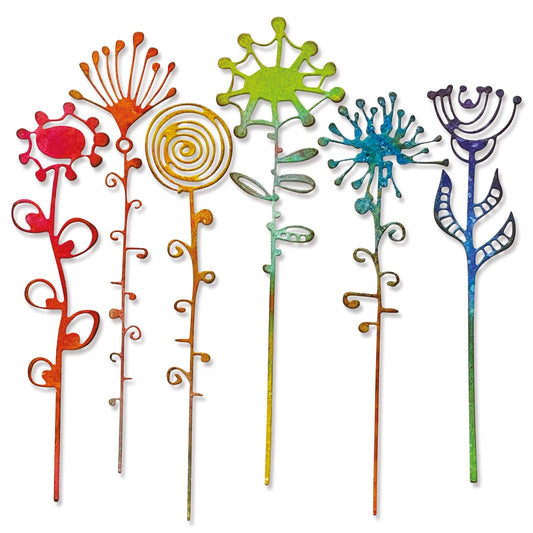 Artsy Stems Tim Holtz Sizzix Dies