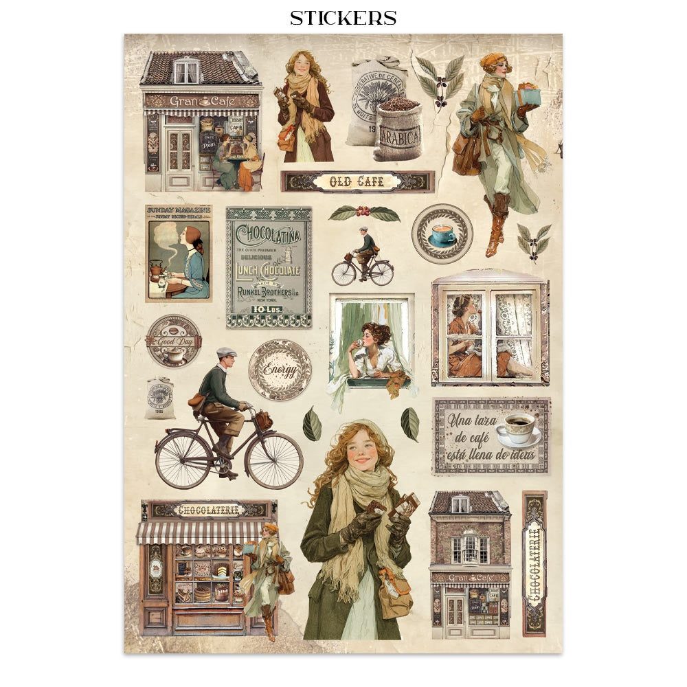 Stamperia Junk Journal - Coffee & Chocolate