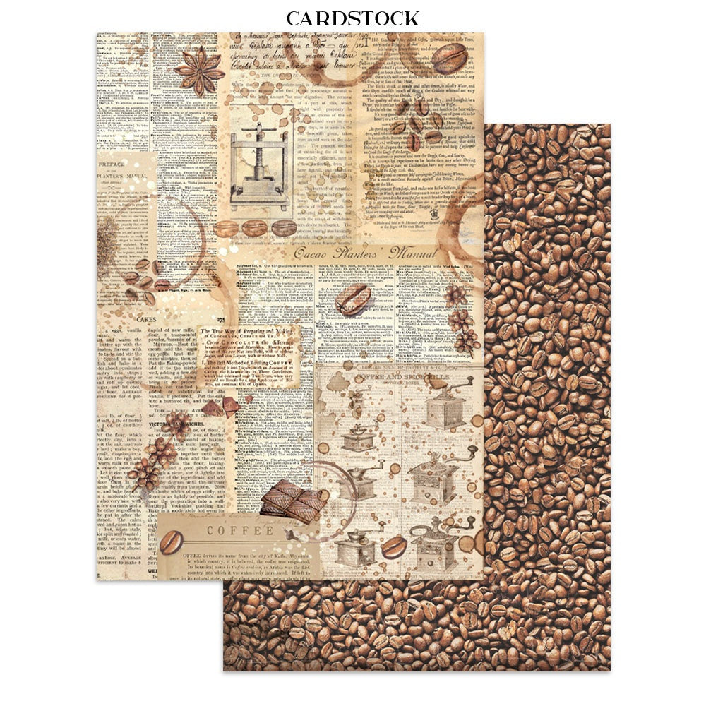 Stamperia Junk Journal - Coffee & Chocolate