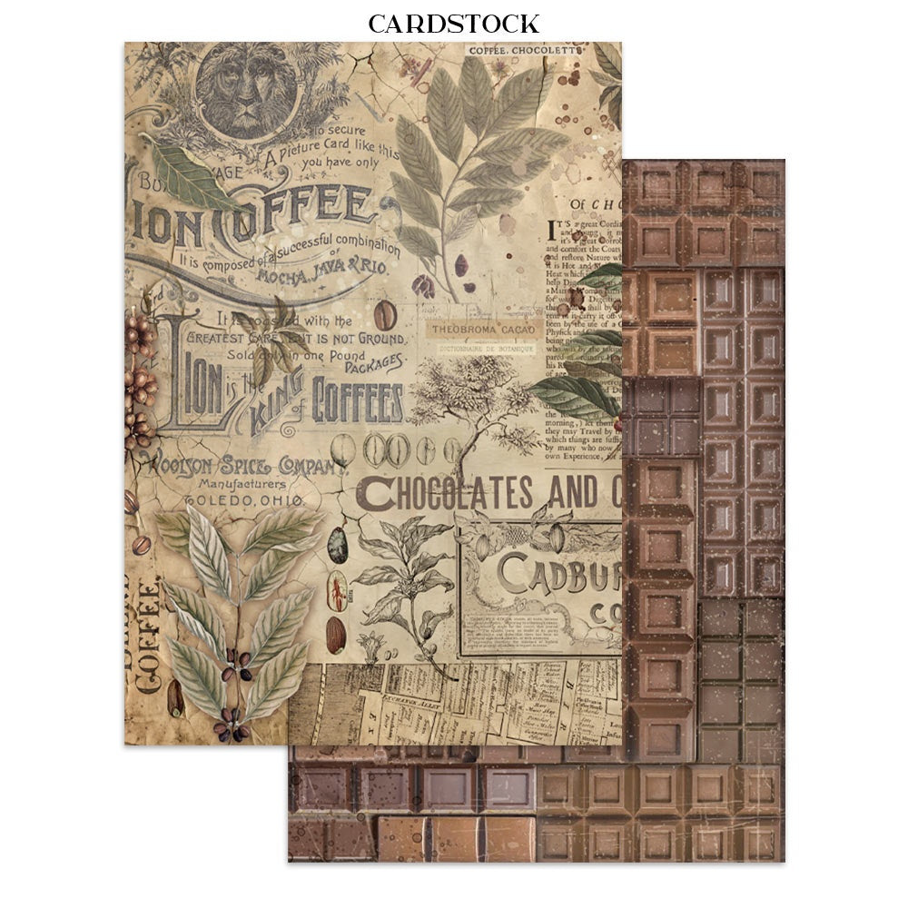 Stamperia Junk Journal - Coffee & Chocolate