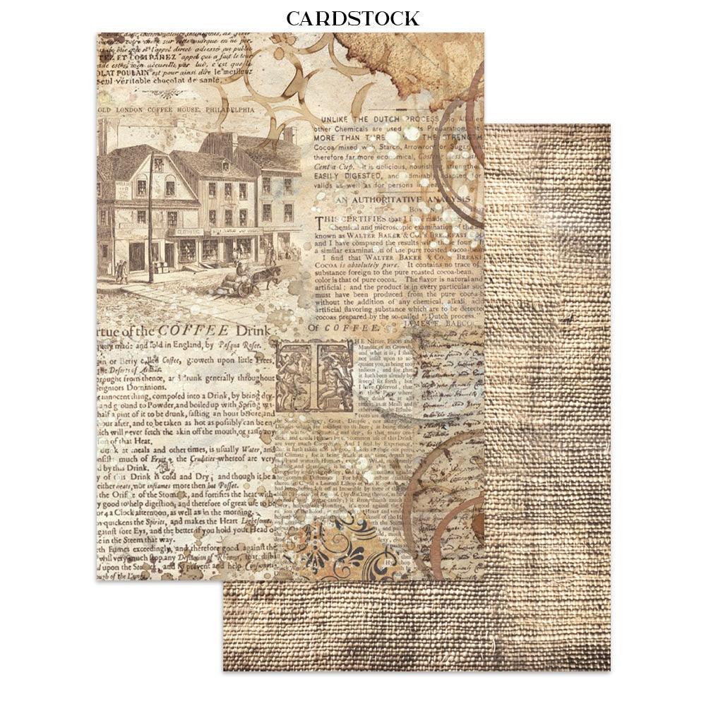 Stamperia Junk Journal - Coffee & Chocolate