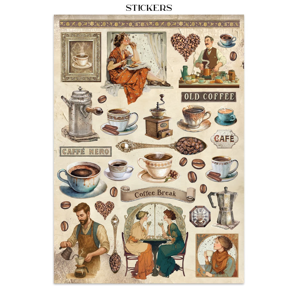 Stamperia Junk Journal - Coffee & Chocolate