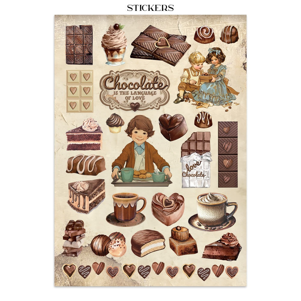 Stamperia Junk Journal - Coffee & Chocolate
