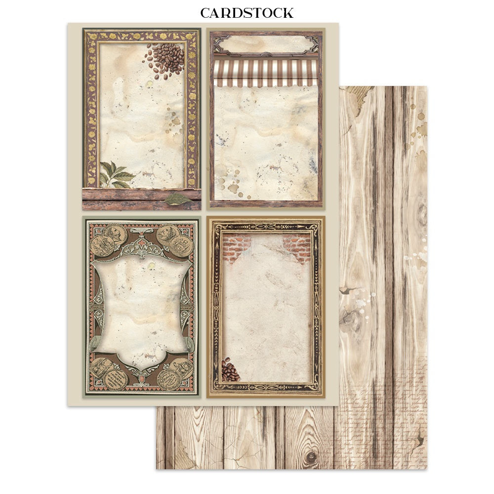 Stamperia Junk Journal - Coffee & Chocolate