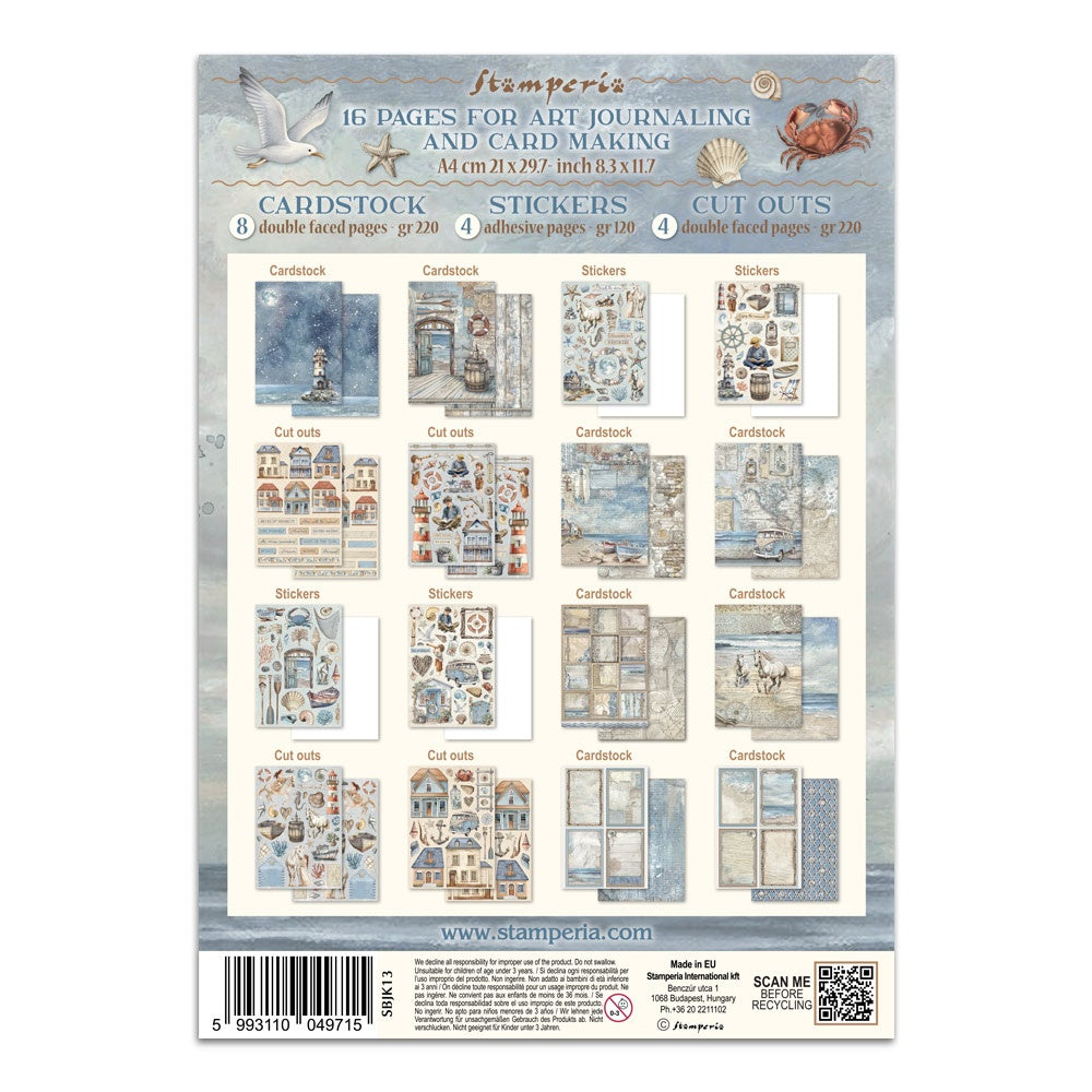 Stamperia Junk Journal - Silent Sea