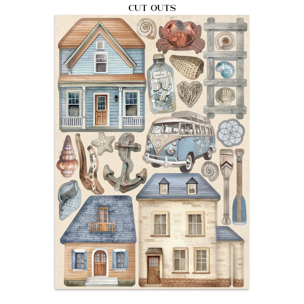 Stamperia Junk Journal - Silent Sea