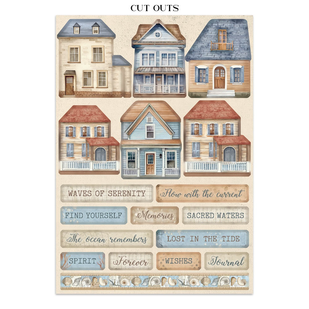 Stamperia Junk Journal - Silent Sea