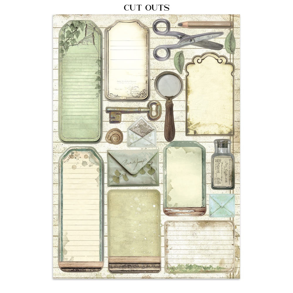 Stamperia Junk Journal - Herbarium Silvae