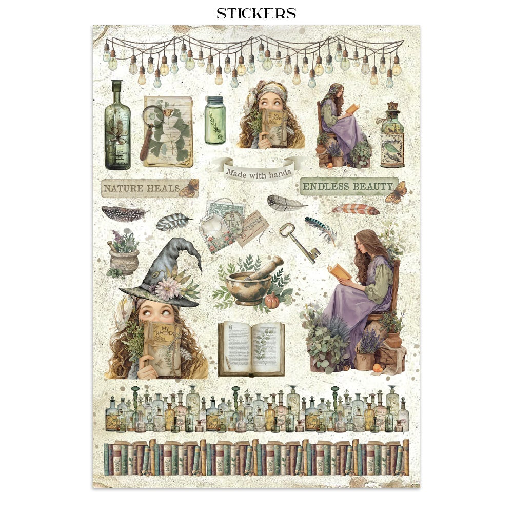 Stamperia Junk Journal - Herbarium Silvae