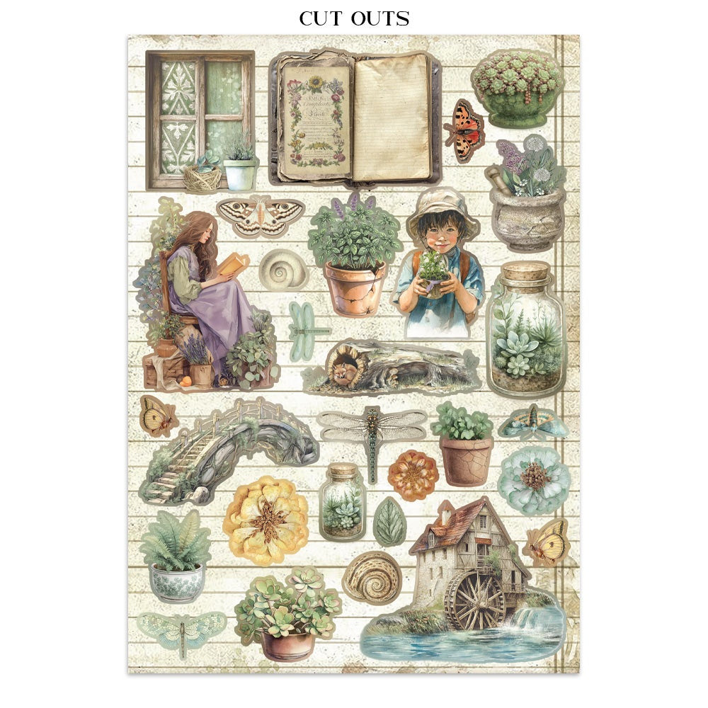 Stamperia Junk Journal - Herbarium Silvae