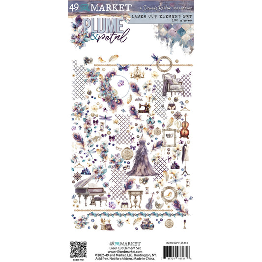 49 And Market Laser Cut Outs - Plume & Petal