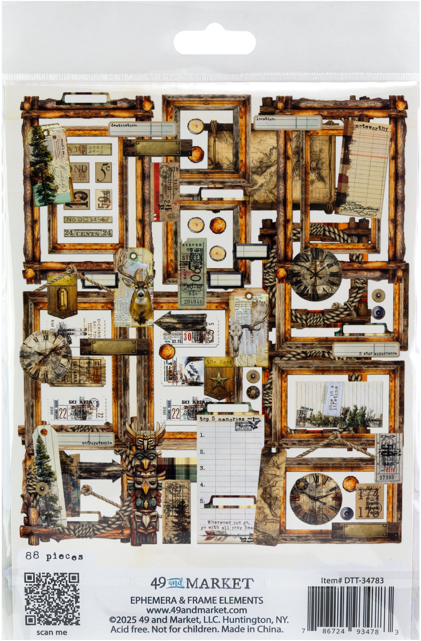 49 And Market Ephemera & Frames - Timber and Tweed