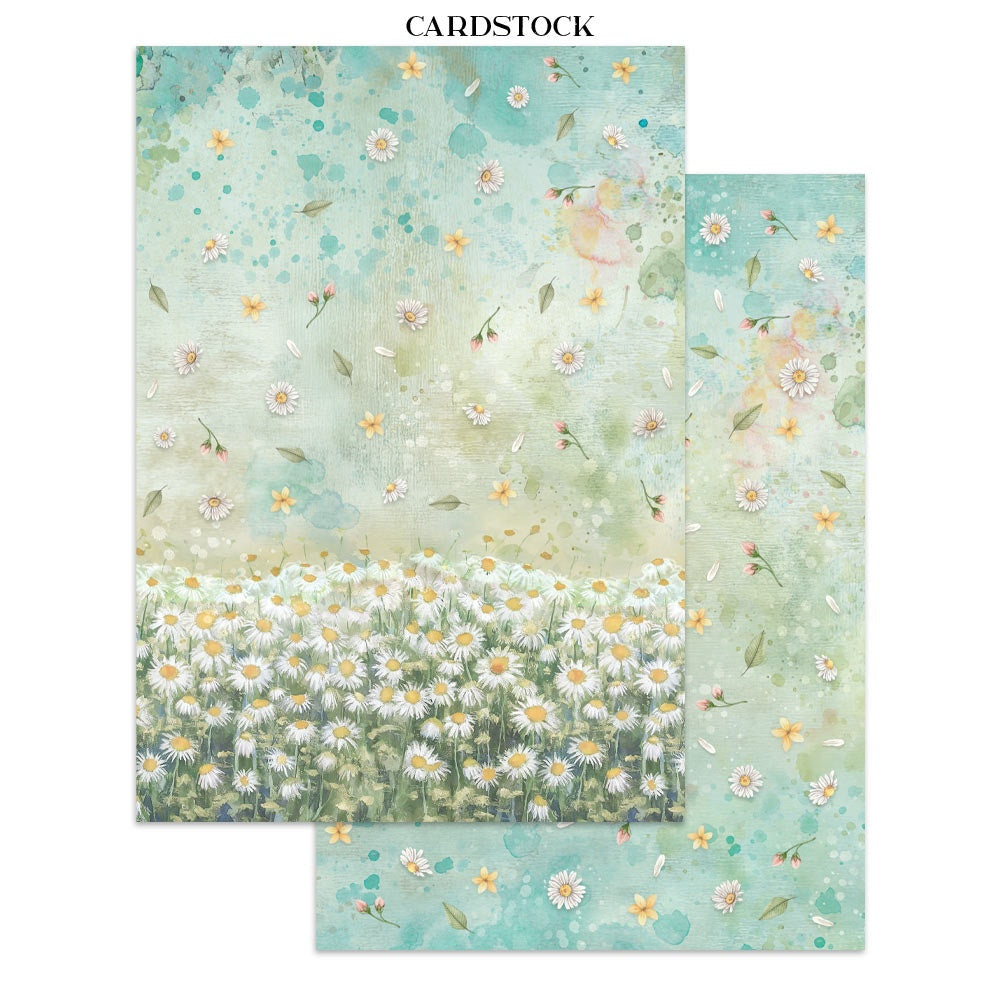 Stamperia Junk Journal - Daisies Art