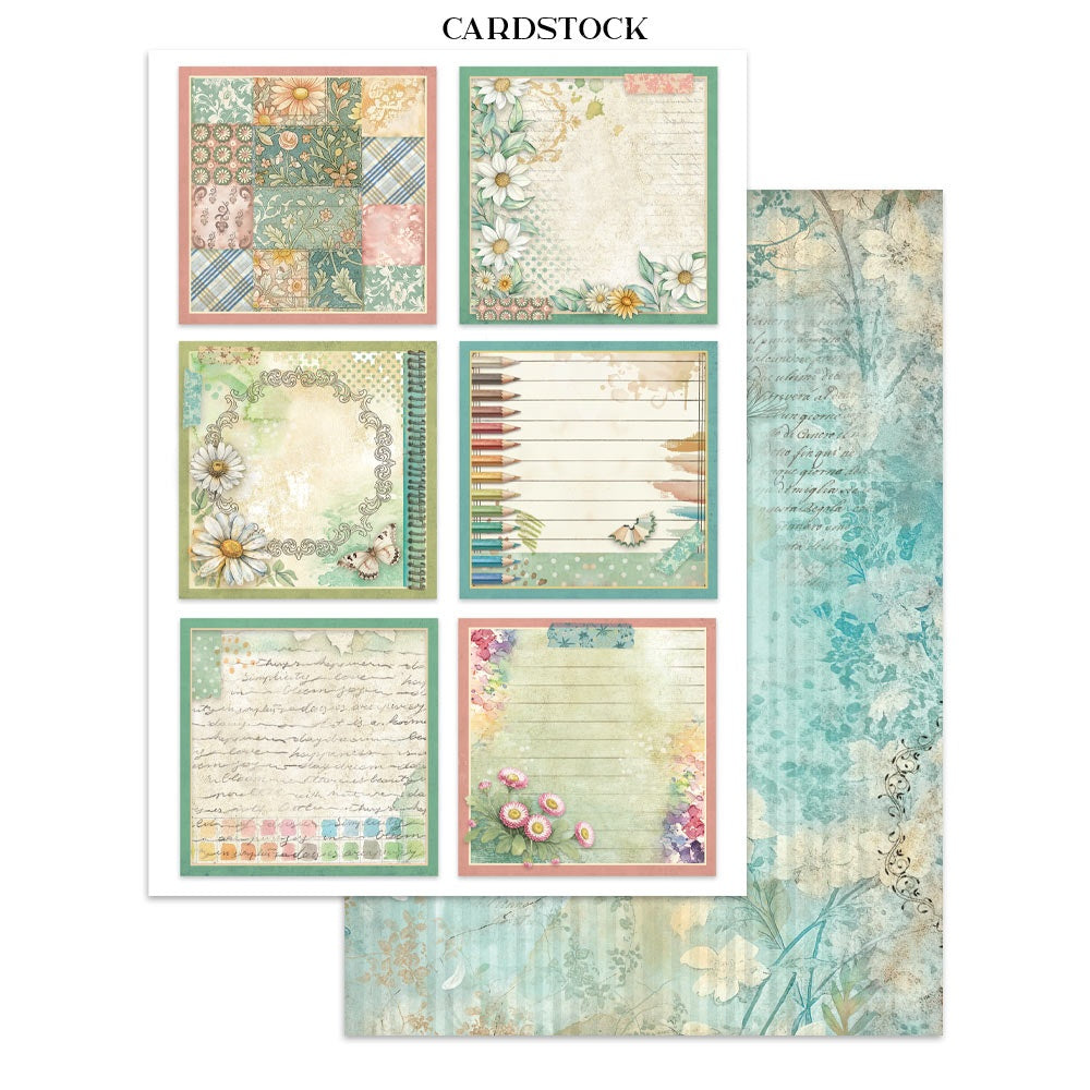 Stamperia Junk Journal - Daisies Art