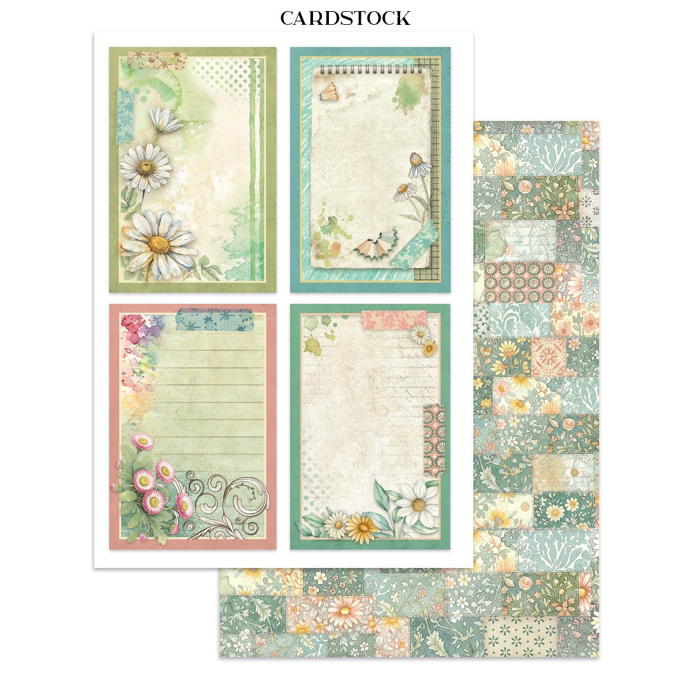 Stamperia Junk Journal - Daisies Art