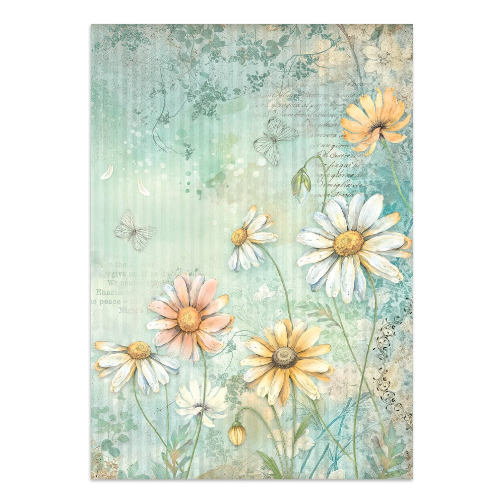 Stamperia Junk Journal - Daisies Art