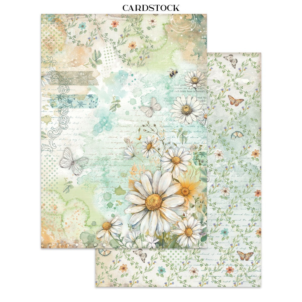 Stamperia Junk Journal - Daisies Art