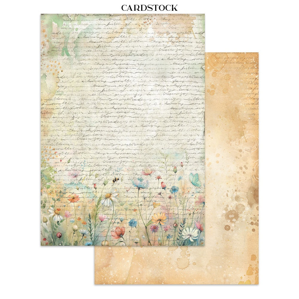 Stamperia Junk Journal - Daisies Art