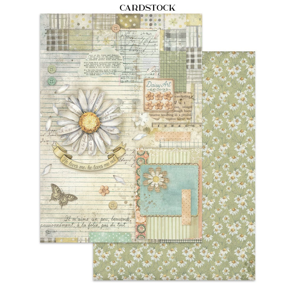 Stamperia Junk Journal - Daisies Art