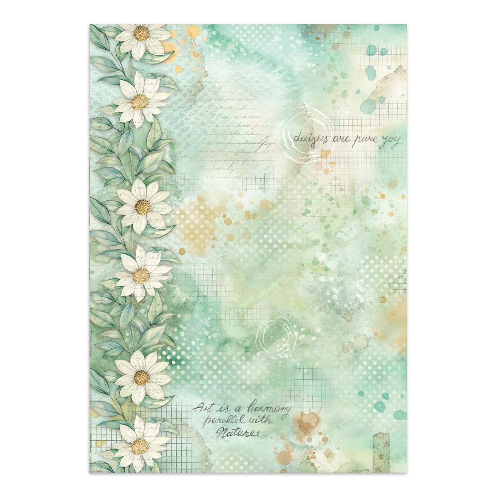 Stamperia Junk Journal - Daisies Art