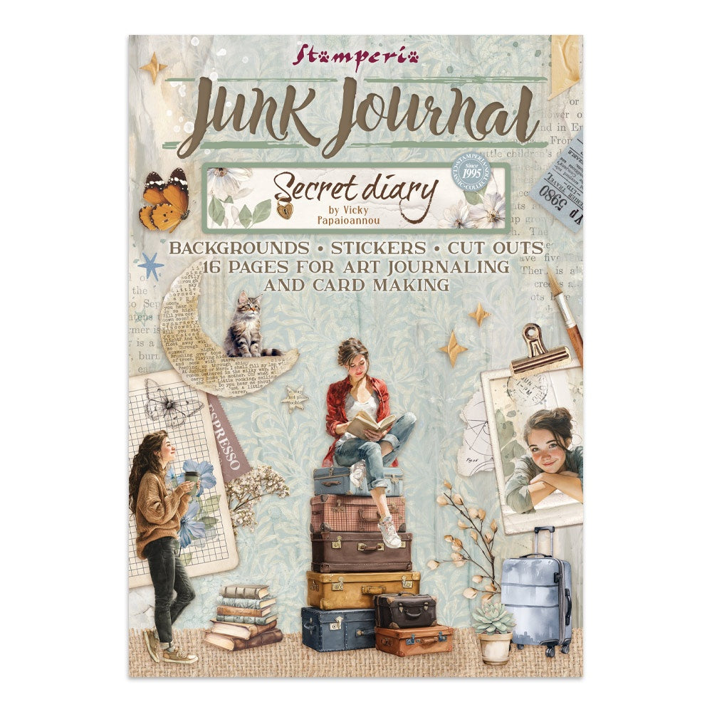 Stamperia Junk Journal - Secret Diary