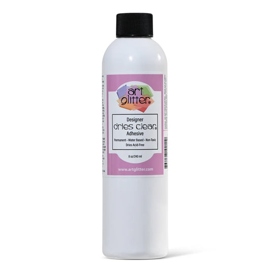 Art Glitter Glue Designer Dries Clear Freeze/Thaw Stable Adhesive Glue Refill