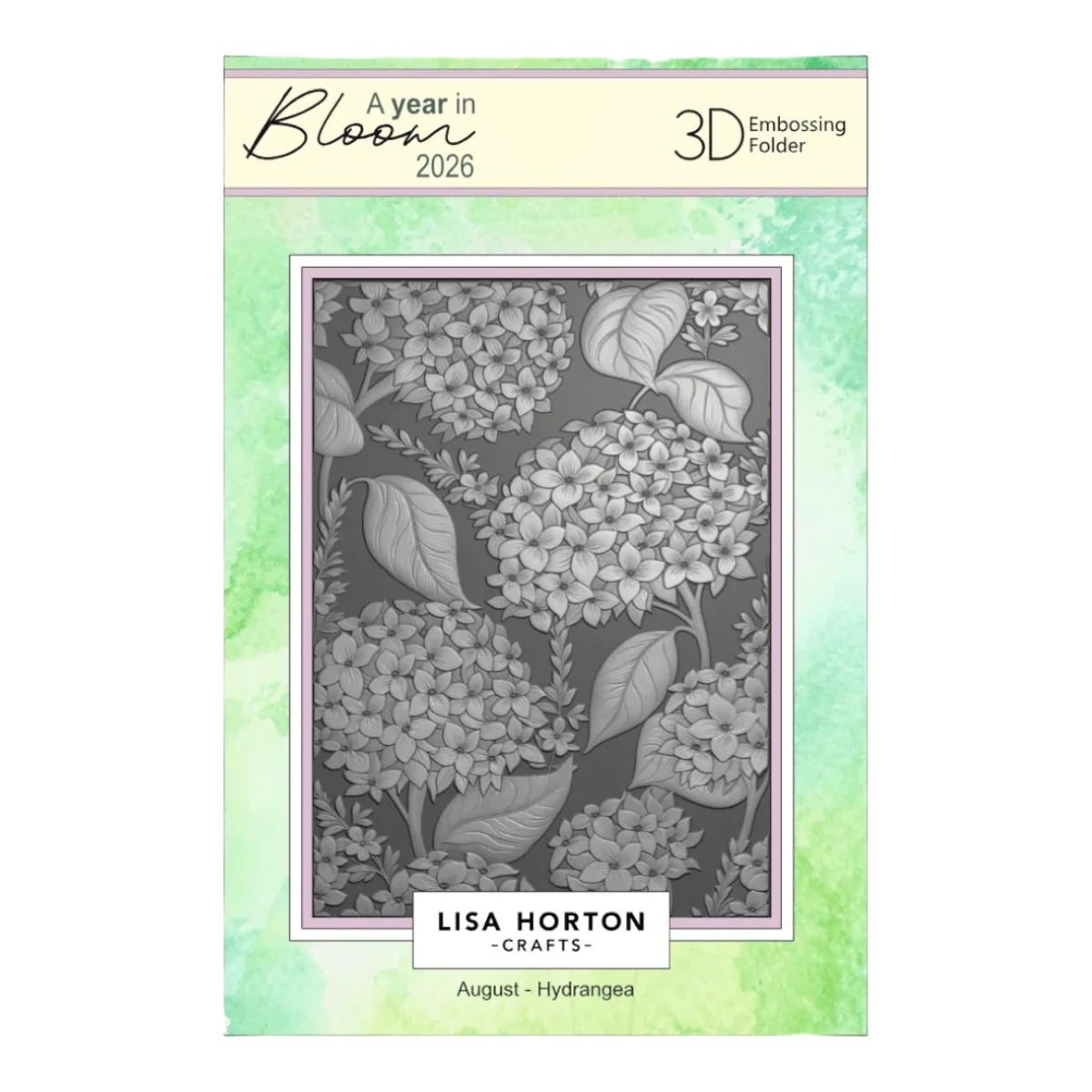Lisa Horton Crafts A Year In Bloom Embossing Folder Collection - 2026