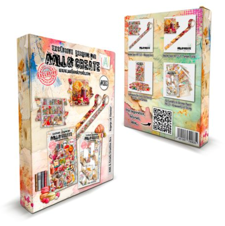 AALL & Create Voyage of Flavour Creative Box with exclusive Layered washi tape
