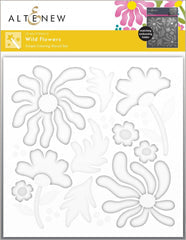 altenew wild flower stencil set packaged