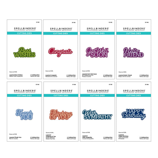 wafer die sentiments for cards and papercrafting