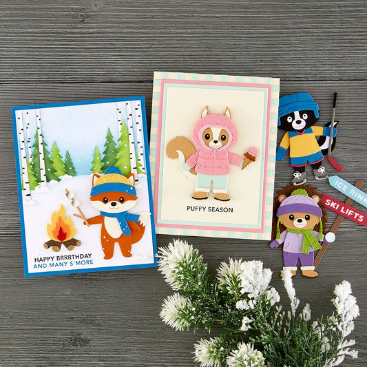 Spellbinders Winter Vacation I Want It All! Bundle