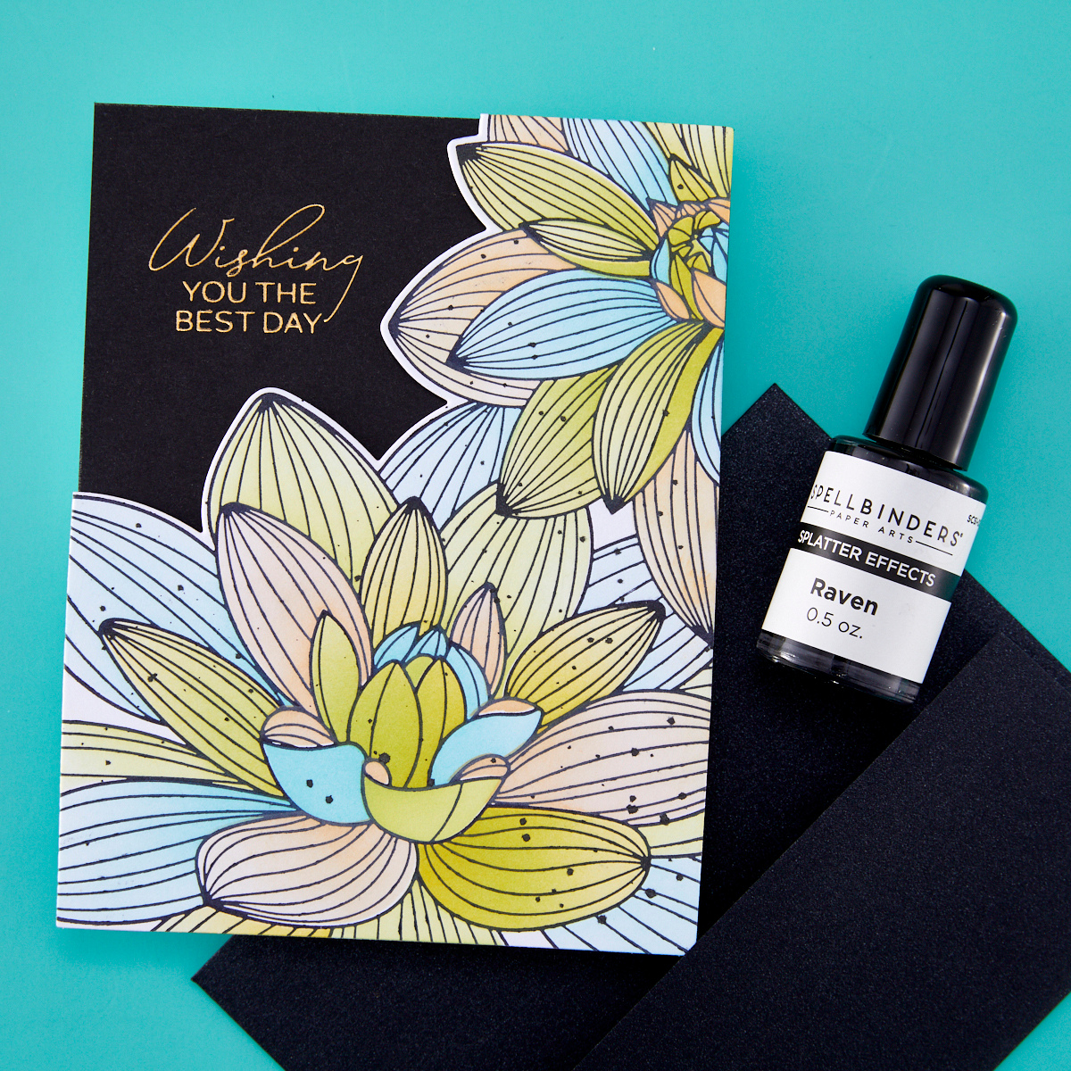 Golden Bloom Press Plate & Die Set - BPS January 2026