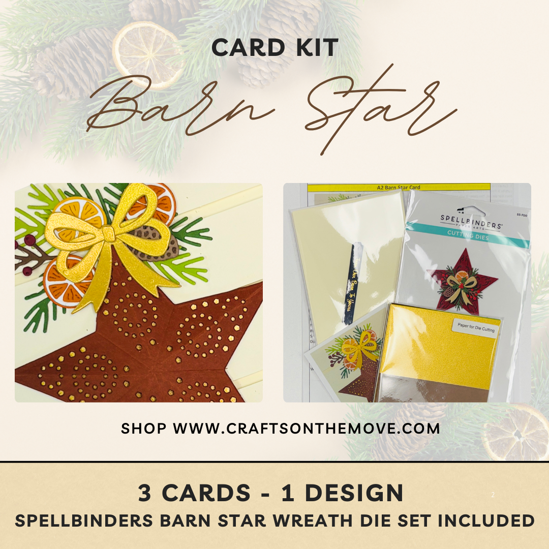 Spellbinders Barn Star Card Kit