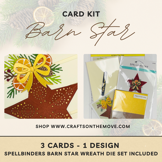 Spellbinders Barn Star Card Kit