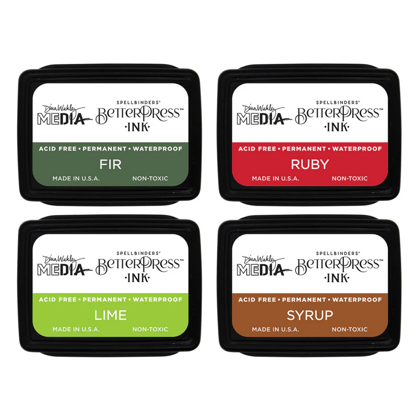 BetterPress Ink - 4 Packs