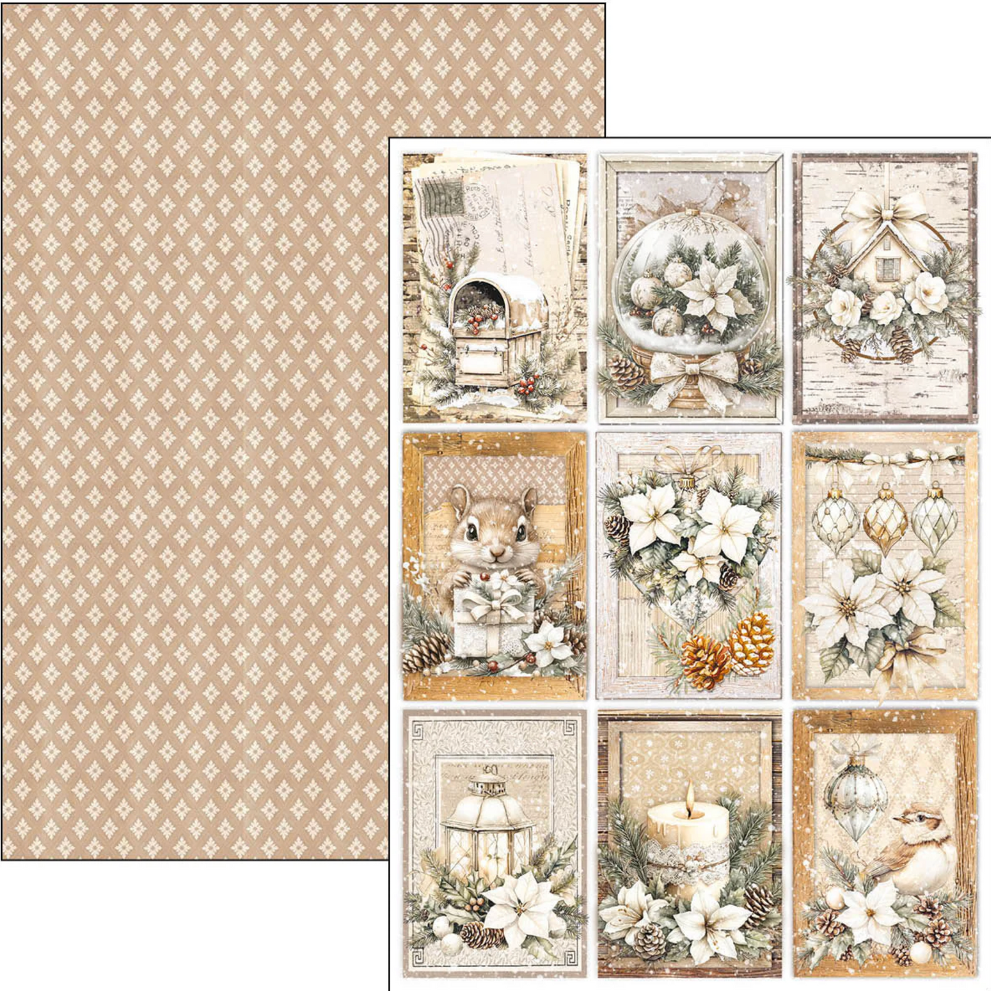 Winter Season Creative Pad A4 9/Pkg